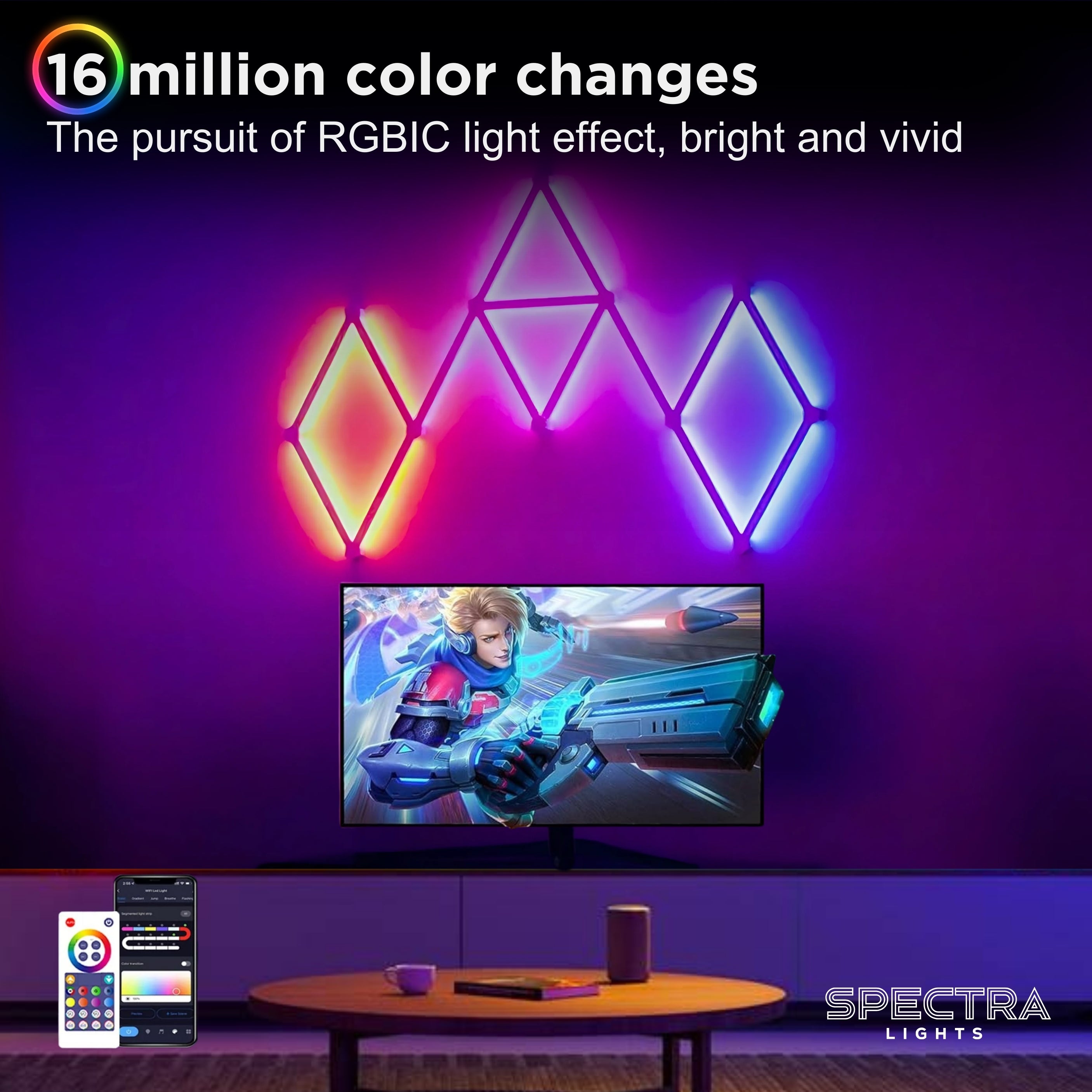 Spectra RGBIC LED Light Lines 9-Pack