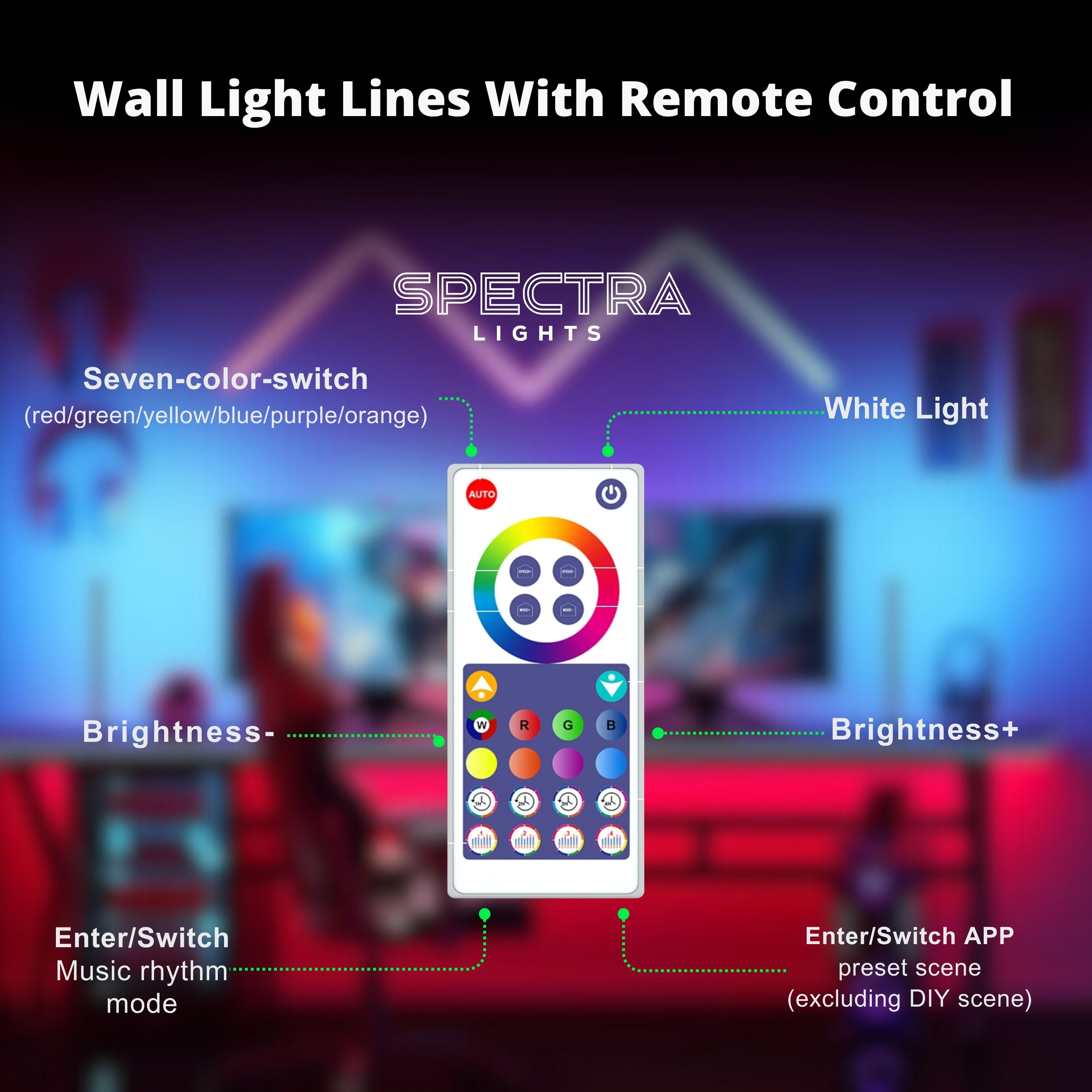 Spectra RGBIC LED Light Lines 9-Pack