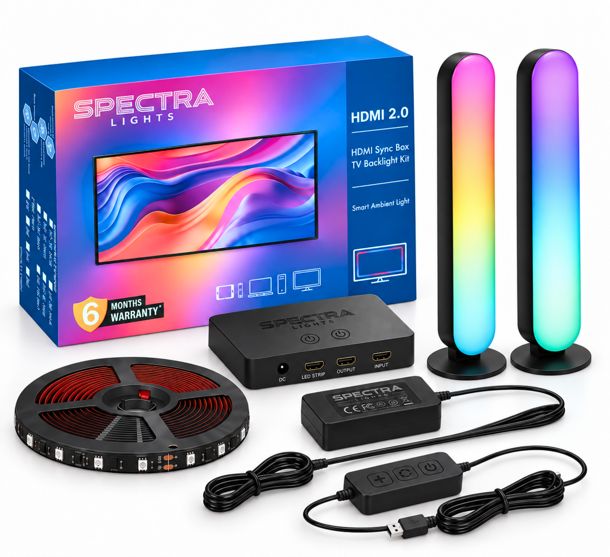 Spectra HDMI Sync Box 2.0 + LED Bar