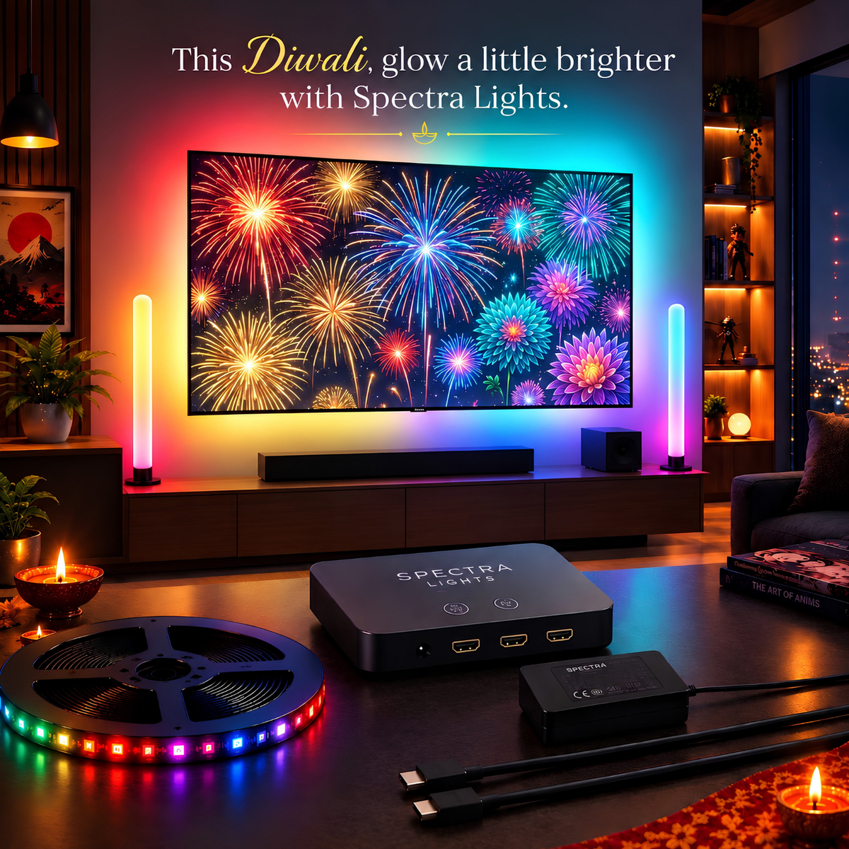 Spectra HDMI Sync Box 2.0 + LED Bar