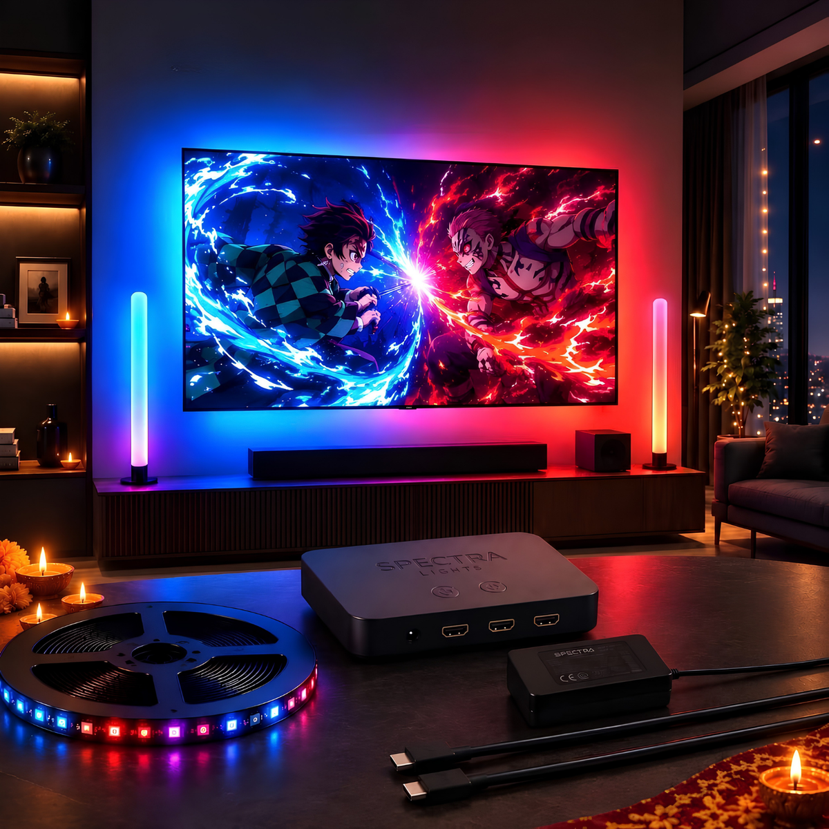 Spectra HDMI Sync Box 2.0 + LED Bar