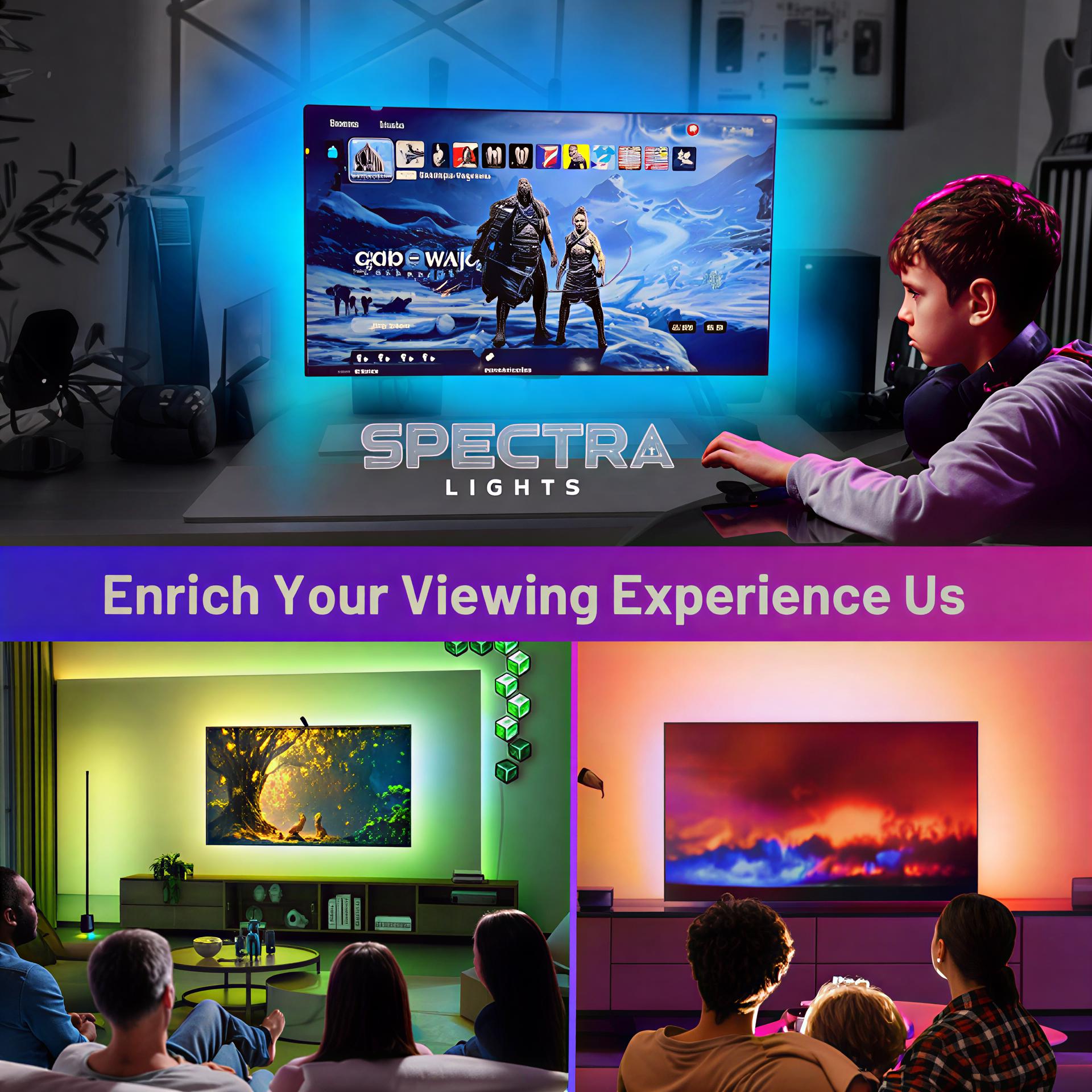 Spectra HDMI Sync Box + LED Bar